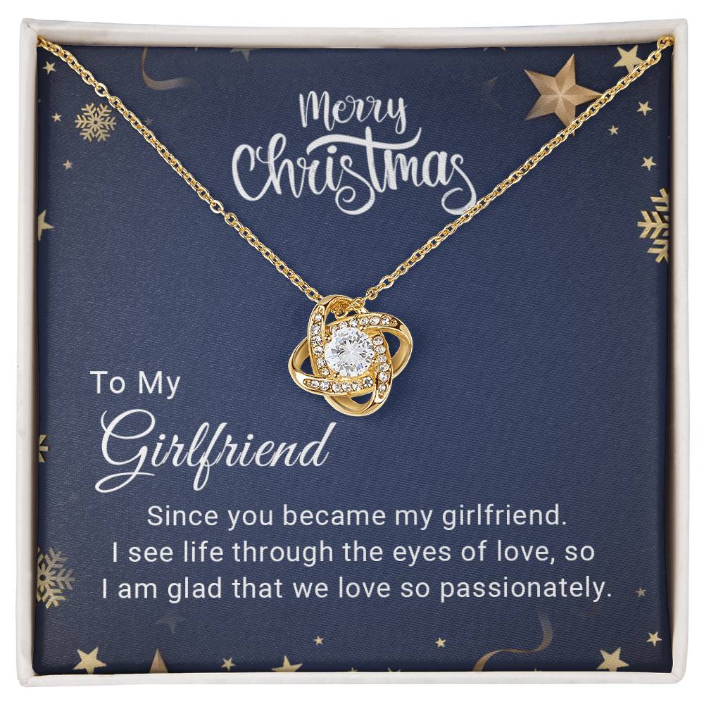 Girlfriend - Christmas Gift - Love Knot Necklace