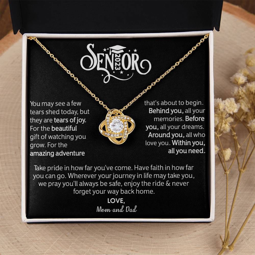 Graduate in style; Personalized Engraved Necklace.