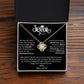 Graduate in style; Personalized Engraved Necklace.