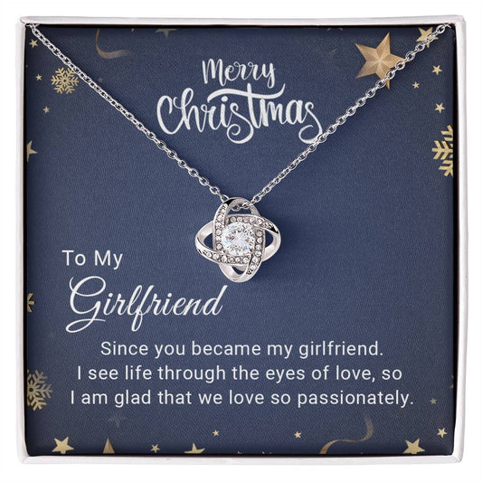 Girlfriend - Christmas Gift - Love Knot Necklace