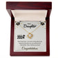 Perfect Graduation Gift - Congratulations - Love Knot Necklace