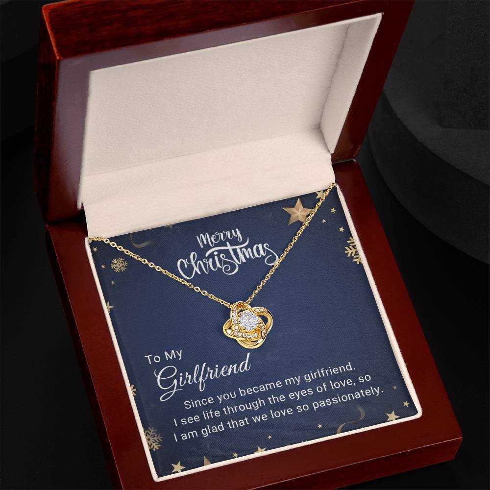 Girlfriend - Christmas Gift - Love Knot Necklace