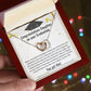 Perfect Graduation Gift - Congratulations - Interlocking Hearts Necklace