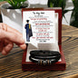 Perfect Graduation Gift - Congratulations - Love You Forever Bracelet
