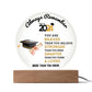 Perfect Graduation Gift - Congratulations - Acrylic Circle Plaque