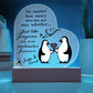 No Matter How Many Storms We May Whether - Valentine's Day Best Gift For - Acrylic Heart Plaque