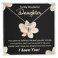 To My Wonderful Daughter - Zodiac Symbol Necklace