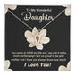 To My Wonderful Daughter - Zodiac Symbol Necklace