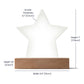 To My Girlfriend - Never Forget That, I Love You - Valentine's Day Best Gift- Acrylic Star Plaque