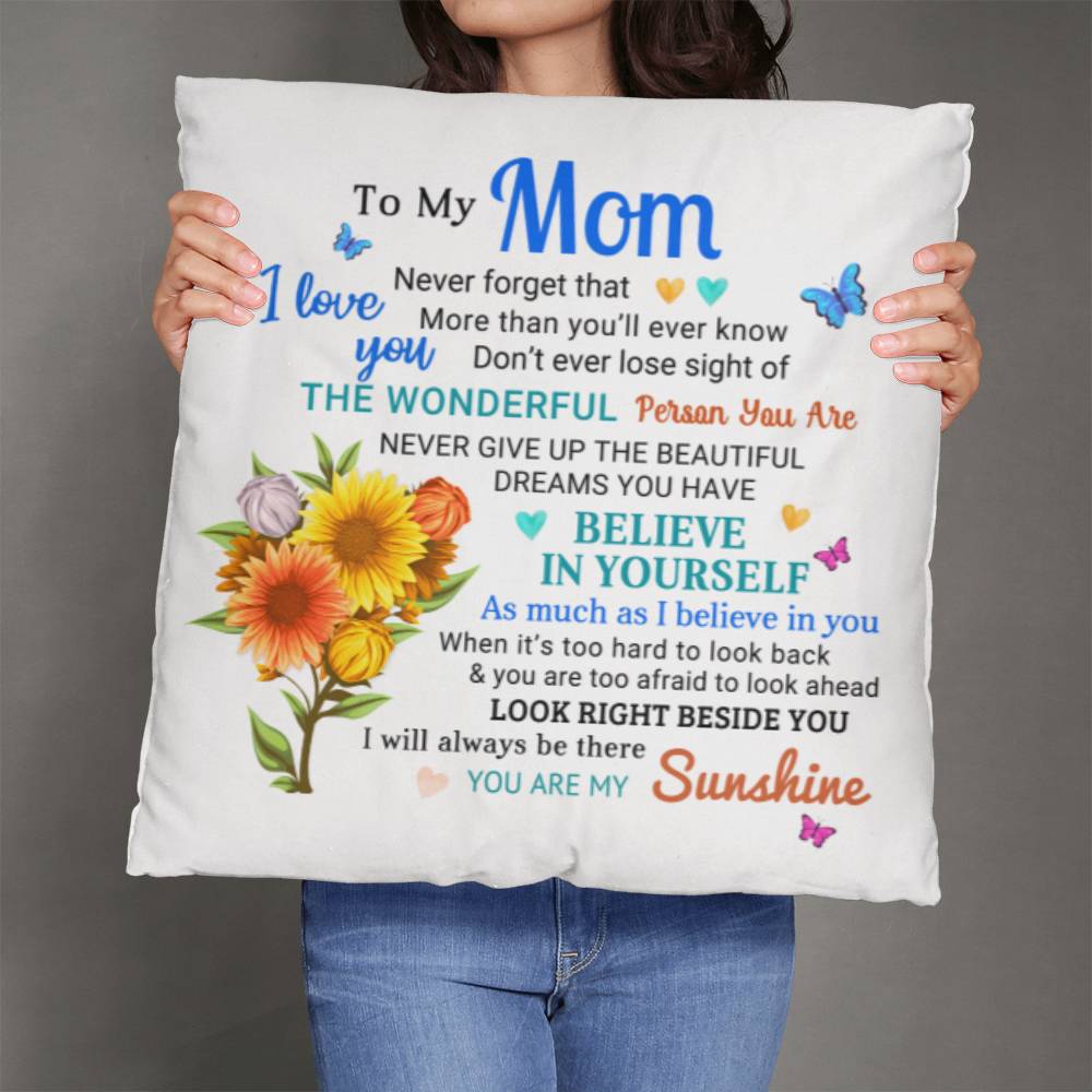 TO MY MOM - HAPPY MOTHER'S DAY - CLASSIC PILLOW