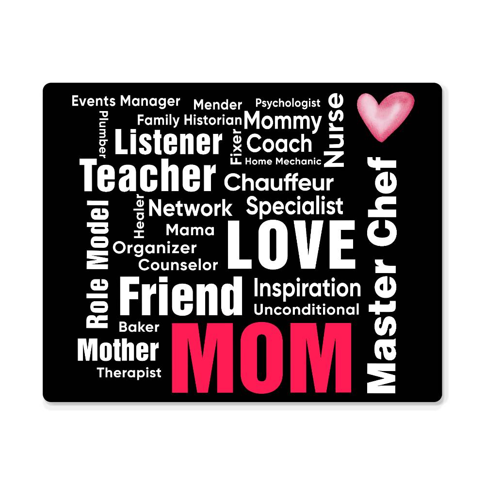 MOM - HAPPY MOTHER'S DAY - HIGH GLOSS METAL ART