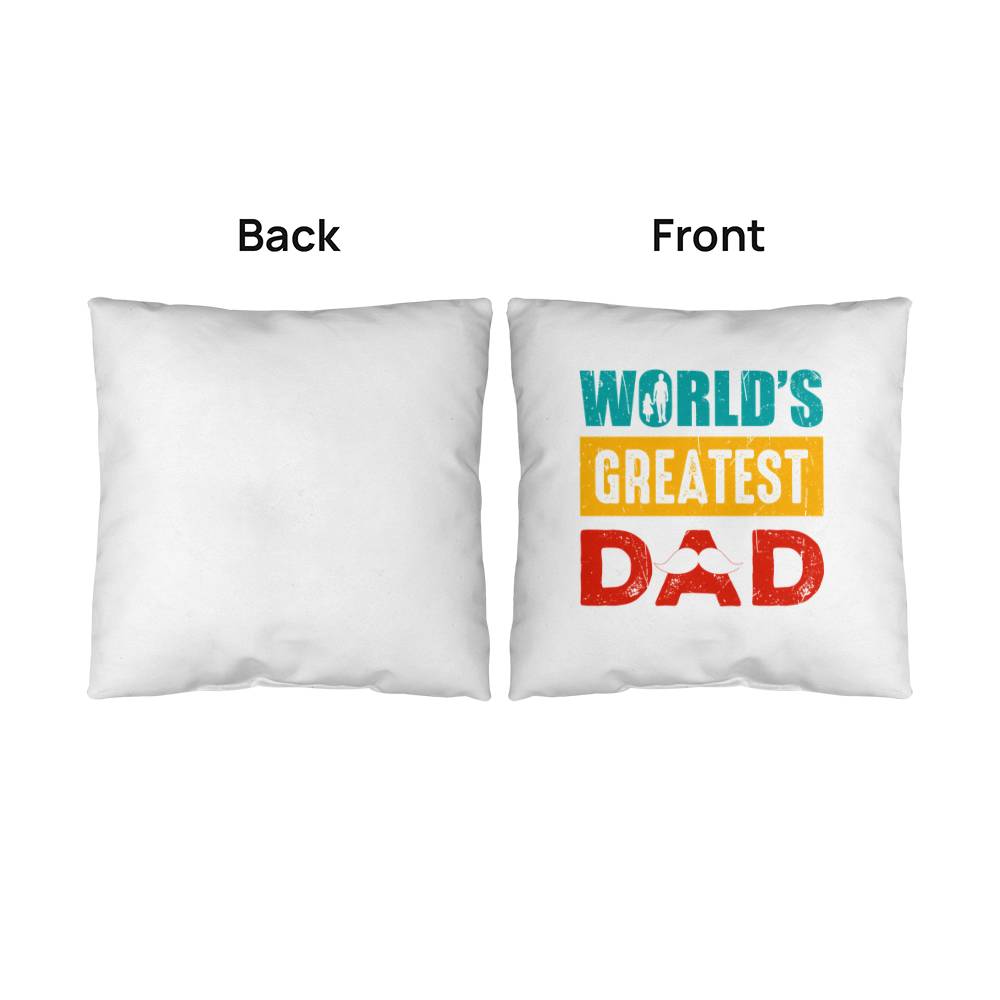 Father's Day Special Gift - Happy Father's Day - Indoor/Outdoor Pillow