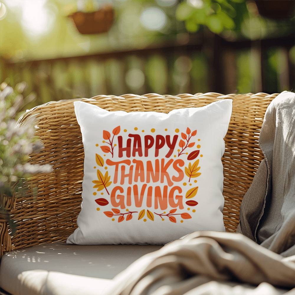 Perfect Thanksgiving Gift - Indoor/Outdoor Pillow