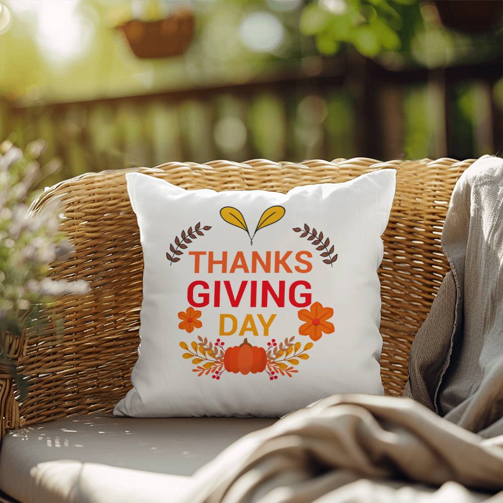 Perfect Thanksgiving Gift - Indoor/Outdoor Pillow