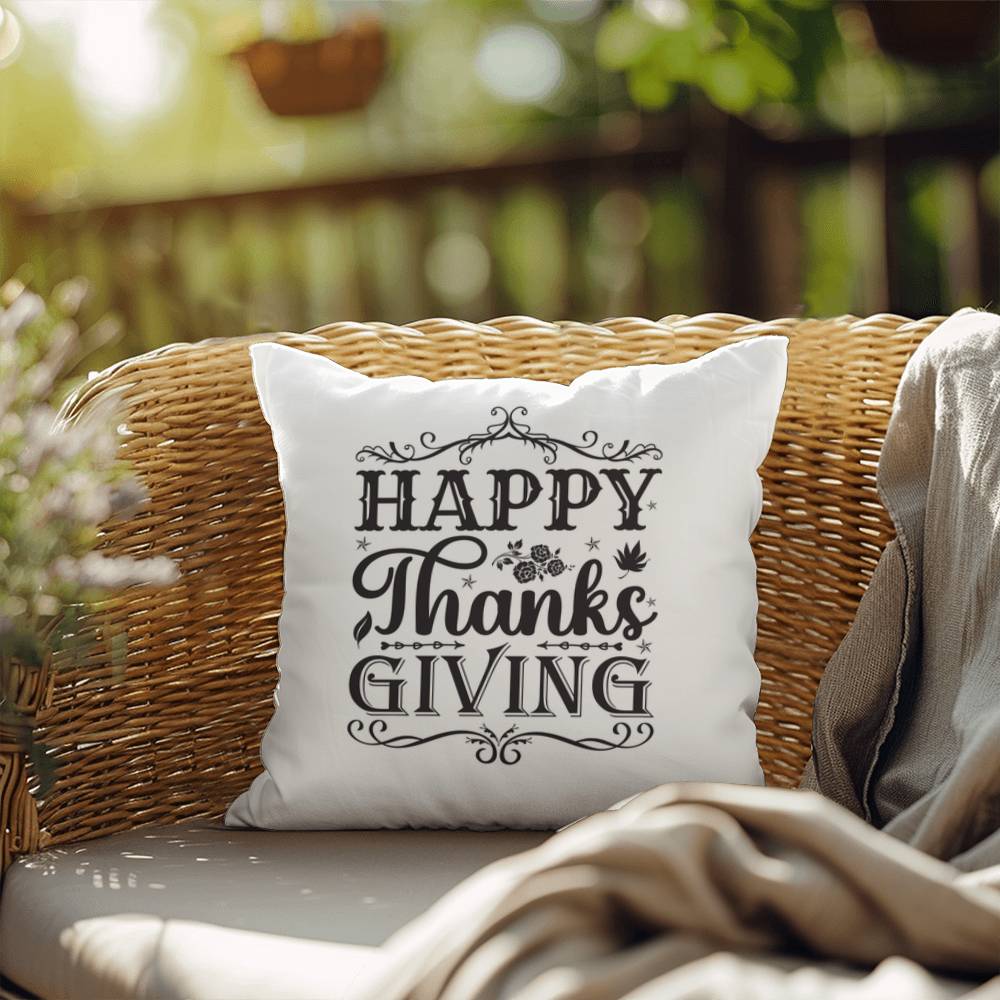 Perfect Thanksgiving Gift - Indoor/Outdoor Pillow