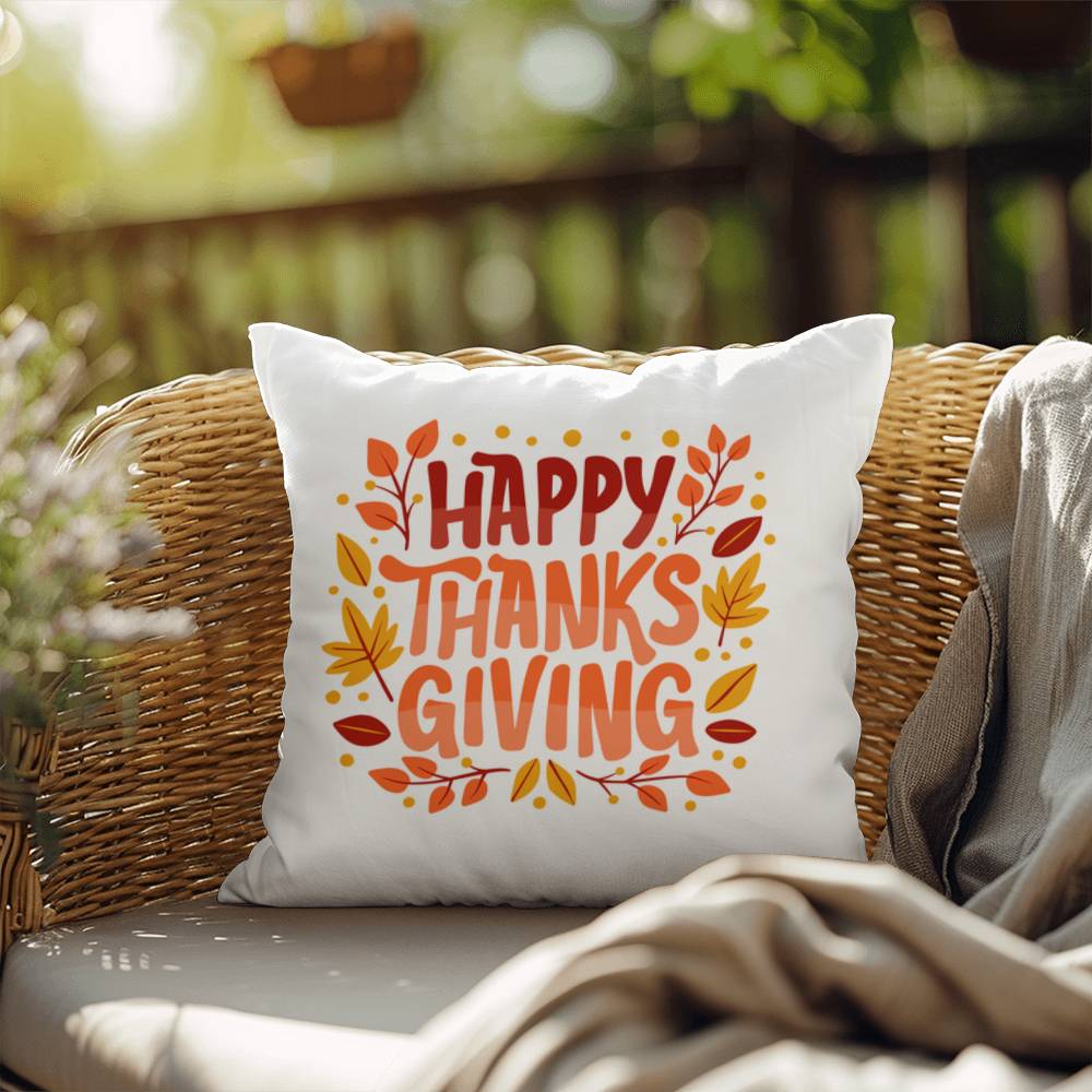 Perfect Thanksgiving Gift - Indoor/Outdoor Pillow