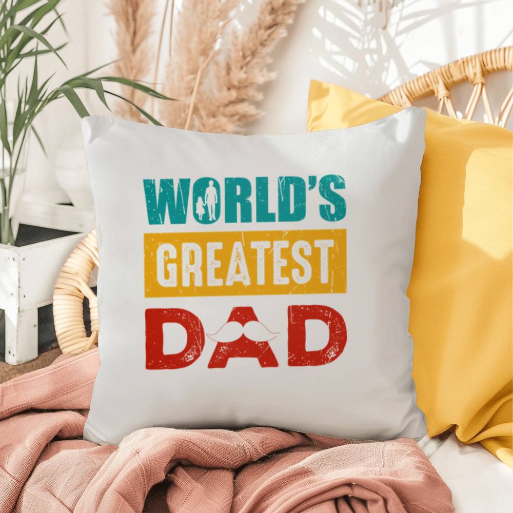 Father's Day Special Gift - Happy Father's Day - Indoor/Outdoor Pillow