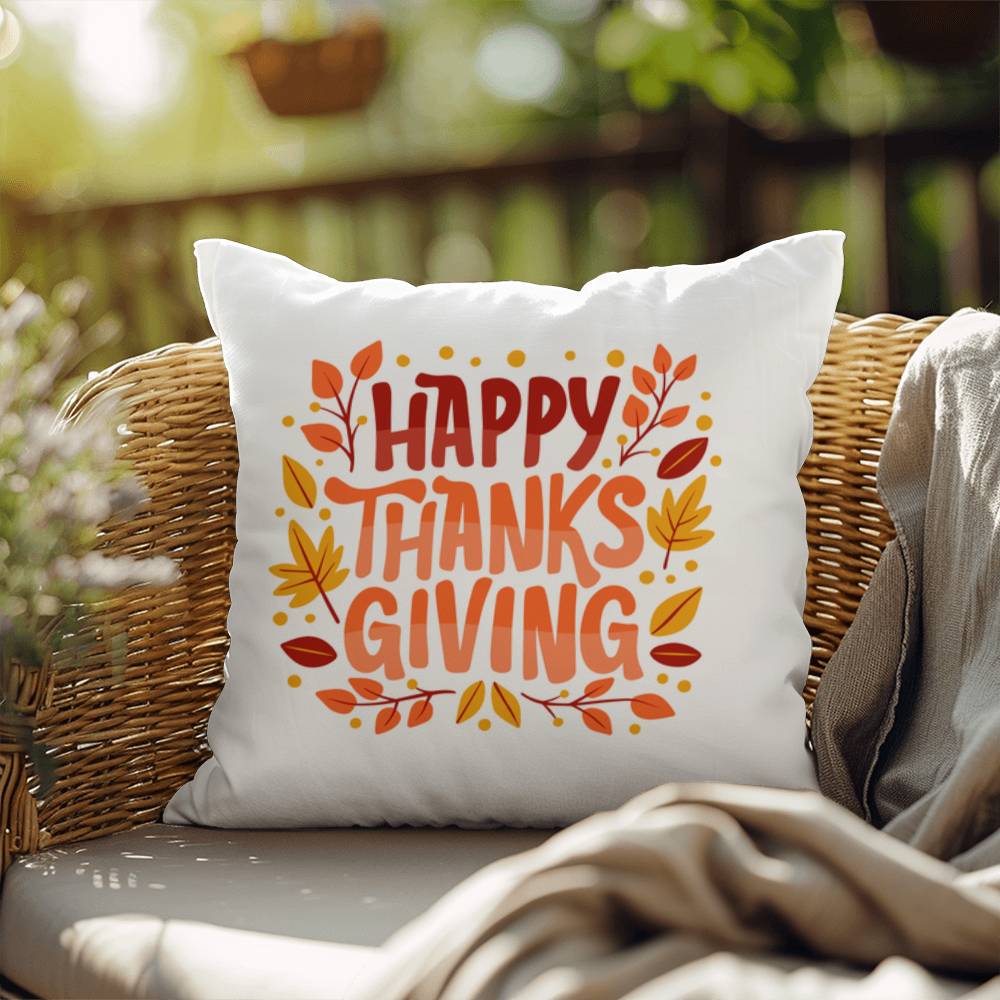 Perfect Thanksgiving Gift - Indoor/Outdoor Pillow