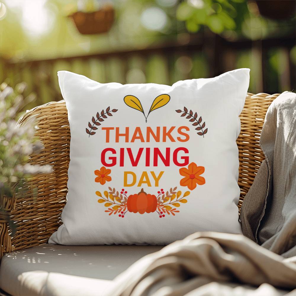 Perfect Thanksgiving Gift - Indoor/Outdoor Pillow