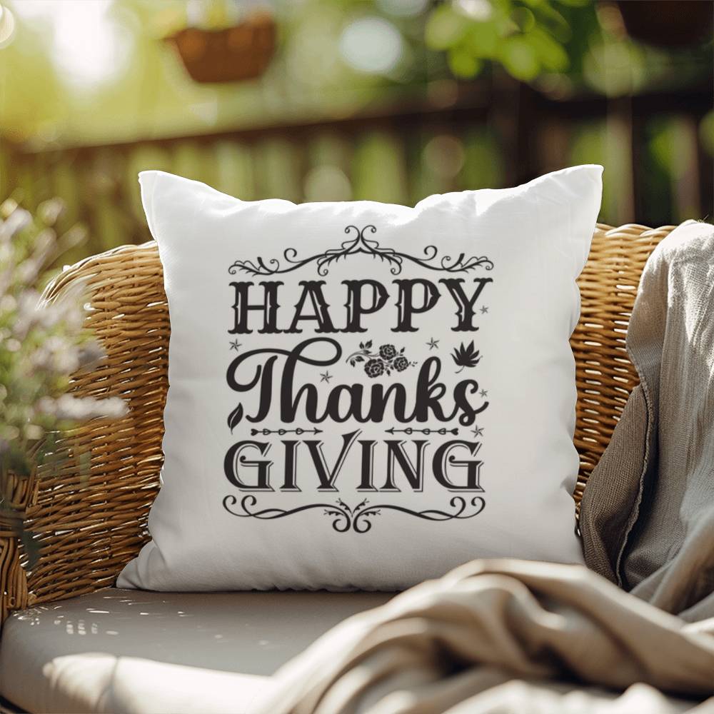 Perfect Thanksgiving Gift - Indoor/Outdoor Pillow