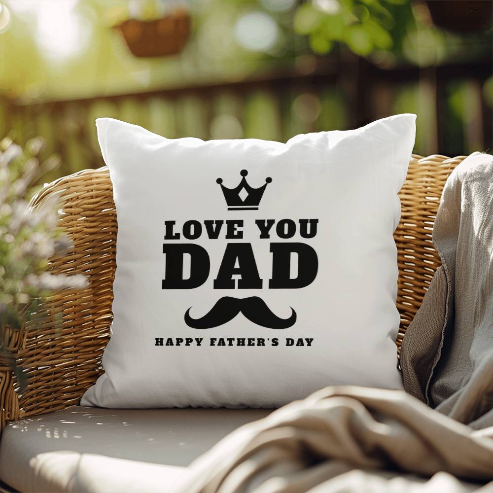 Father's Day Special Gift - Happy Father's Day - Indoor/Outdoor Pillow