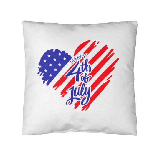 4th of July Pillow - Indoor and Outdoor Pillow - USA Independence Day