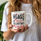 Hugs, Kisses Valentine's Wishes - Valentine's Day Best Gift For - White Ceramic Mug