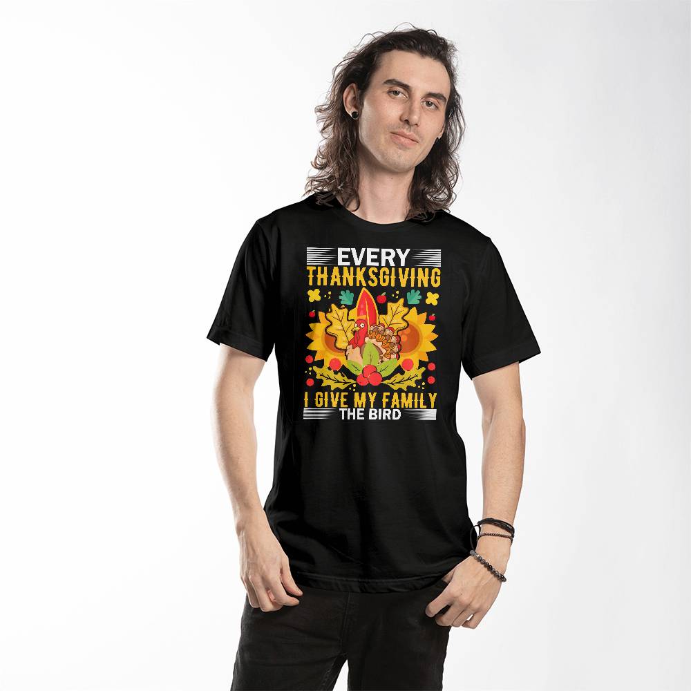 Best Thanksgiving Gift - Bella + Canvas 3001 Unisex T-Shirt Front Print