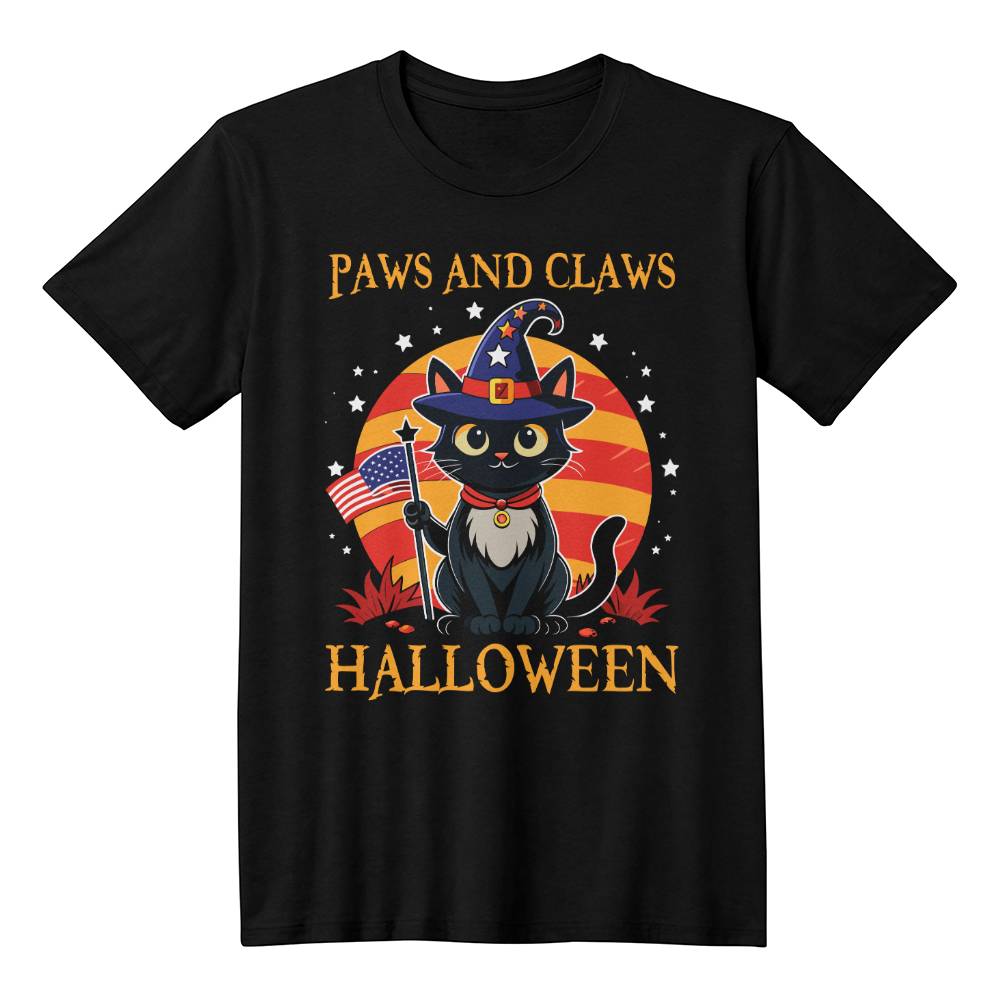 Paws and Claws Halloween - Best Halloween Gift - T-Shirt