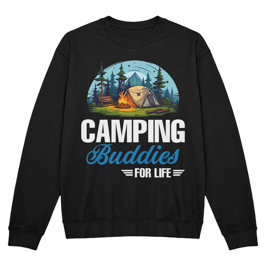 Camping Buddies for Life - Crewneck Sweatshirt