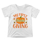 Perfect Thanksgiving Gift - Bella + Canvas 3001T Toddler Jersey Tee Front Print