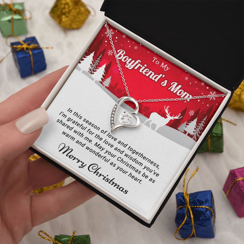 Boyfriend's Mom - Togetherness - Christmas Gift - Forever Love Necklace