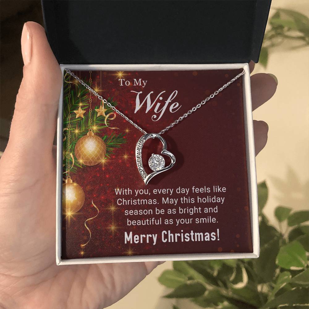 Wife - Every day - Christmas gift - Forever Love Necklace