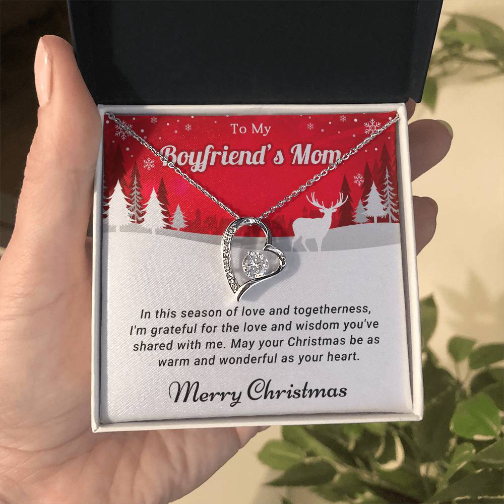 Boyfriend's Mom - Togetherness - Christmas Gift - Forever Love Necklace