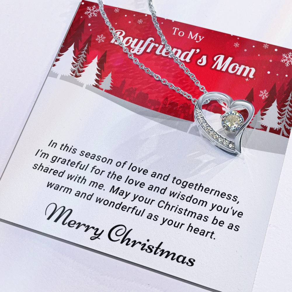 Boyfriend's Mom - Togetherness - Christmas Gift - Forever Love Necklace