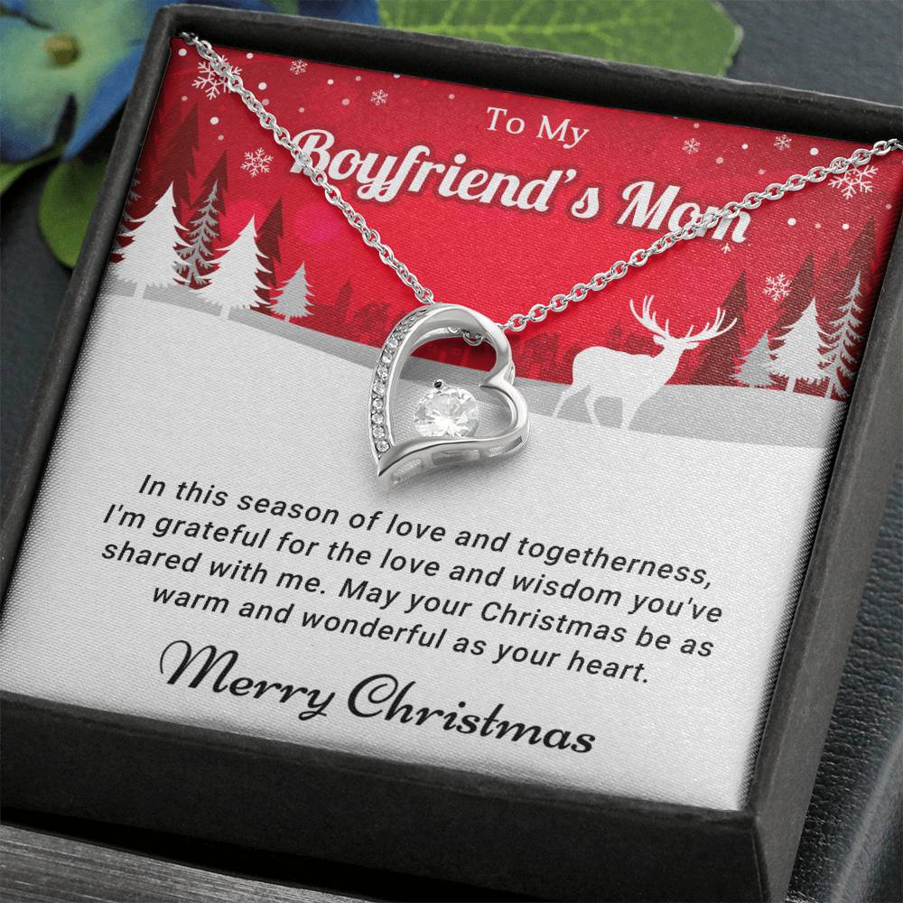 Boyfriend's Mom - Togetherness - Christmas Gift - Forever Love Necklace