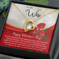 To My Wife - Valentines gift - Forever Love Necklace