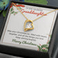 Granddaughter - Brightly - Christmas gift - Forever Love Necklace