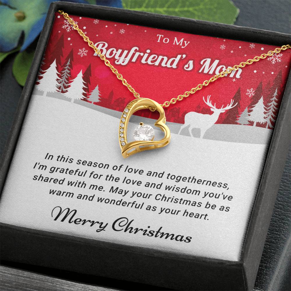 Boyfriend's Mom - Togetherness - Christmas Gift - Forever Love Necklace