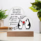 No Matter How Many Storms We May Whether - Valentine's Day Best Gift For - Acrylic Heart Plaque
