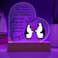 No Matter How Many Storms We May Whether - Valentine's Day Best Gift For - Acrylic Heart Plaque
