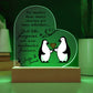 No Matter How Many Storms We May Whether - Valentine's Day Best Gift For - Acrylic Heart Plaque