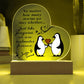 No Matter How Many Storms We May Whether - Valentine's Day Best Gift For - Acrylic Heart Plaque