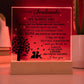 To My Soulmate - I Love You - Best Gift For Valentine's Day - Acrylic Square Plaque