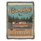 New Camping Blanket - Artwork Heirloom Woven Blanket