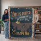Life is better - Camping Blanket - Artwork Heirloom Woven Blanket (Portrait)